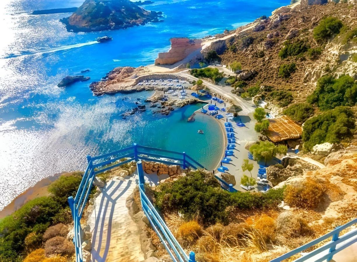 Aegean Serenity - Sea View Retreat Архангелос Экстерьер фото