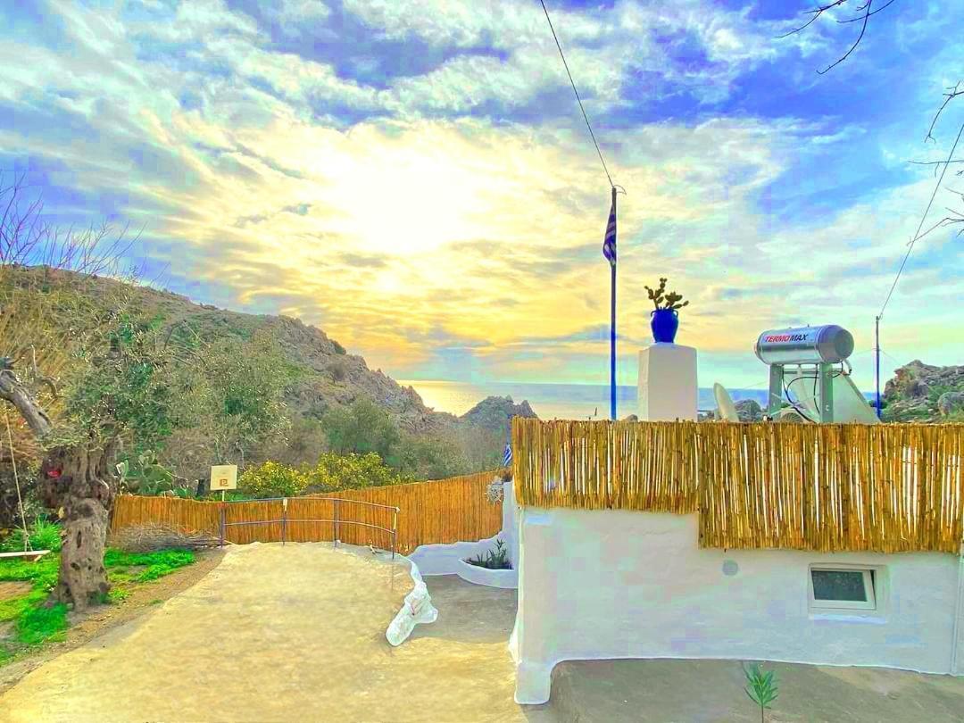 Aegean Serenity - Sea View Retreat Архангелос Экстерьер фото